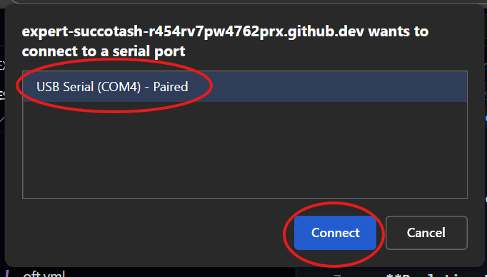 Select Serial Port